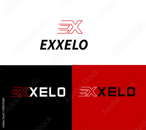 EX logo design