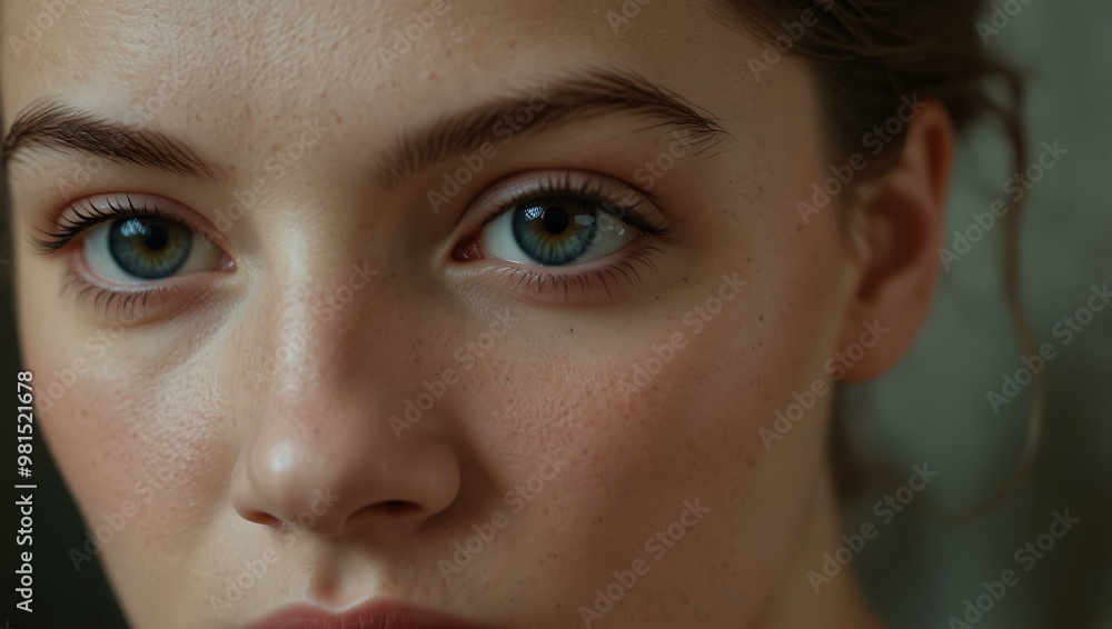 Portrait of a woman. Portrait of a woman.