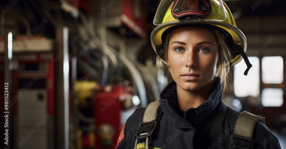 Female firefighter Female firefighter