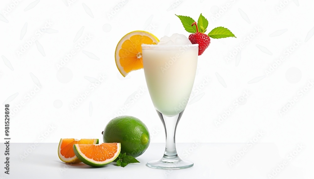 Fototapeta premium Isolated Close-Up of a Refreshing Cold Beverage on a Transparent Background