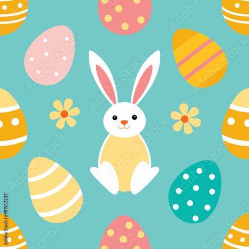 easter seamless pattern