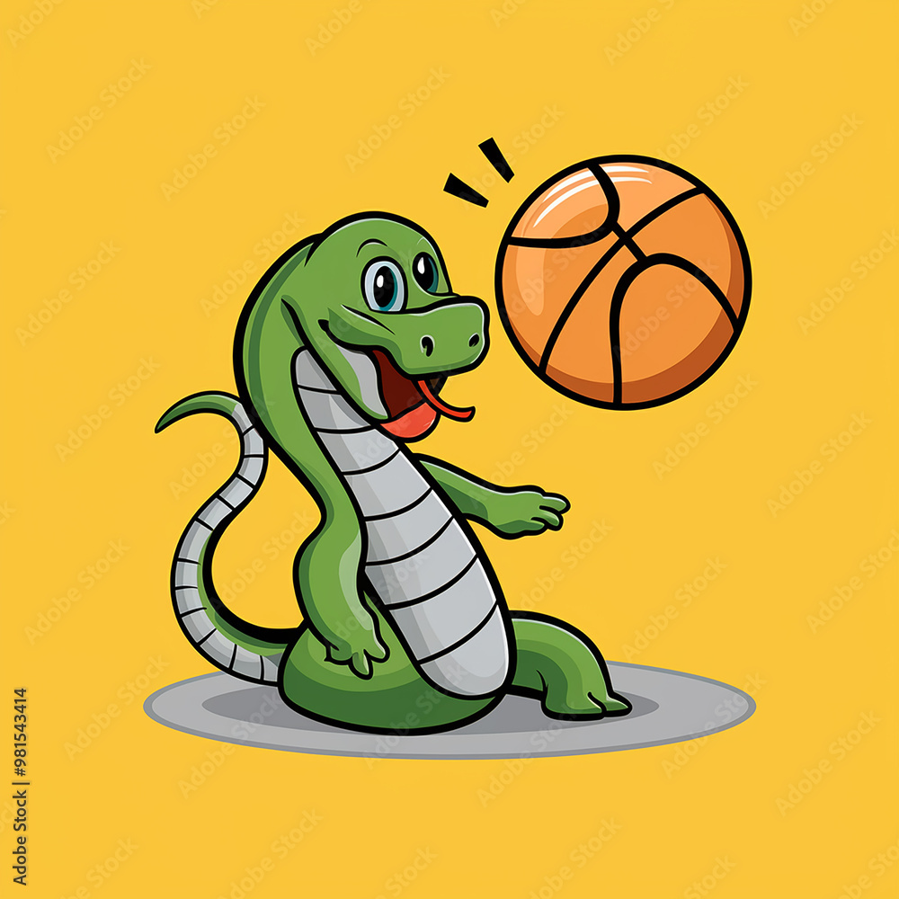 Fototapeta premium snake ilustration