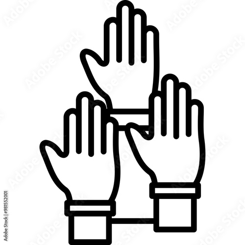 Diversity Hands icon