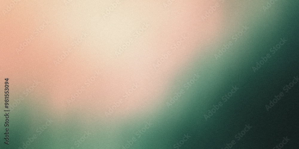 Gradient background with forest green and dusty rose tones, noise texture effect Gradient background with forest green and dusty rose tones, noise texture effect