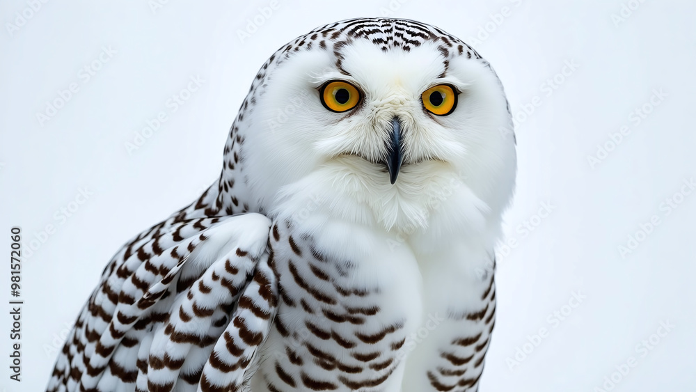 Close-Up of a Snowy Owl Close-Up of a Snowy Owl