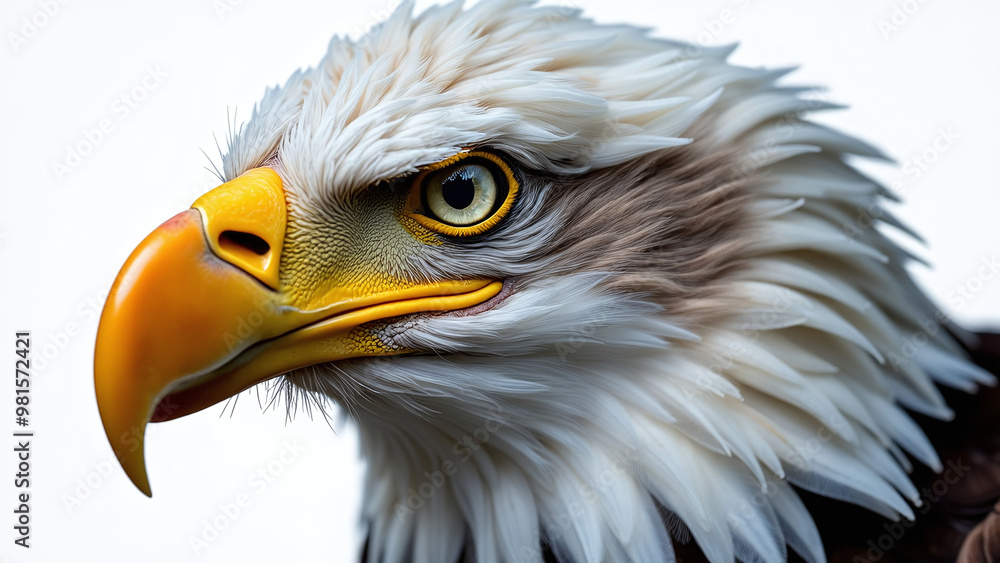 Obraz premium Close-Up of a Bald Eagle