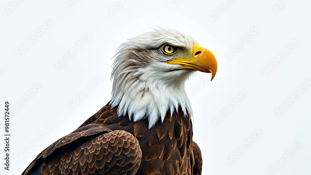 Obraz premium Close-Up of a Bald Eagle
