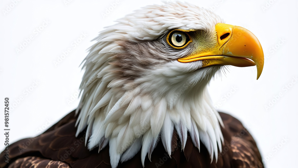 Obraz premium Close-Up of a Bald Eagle