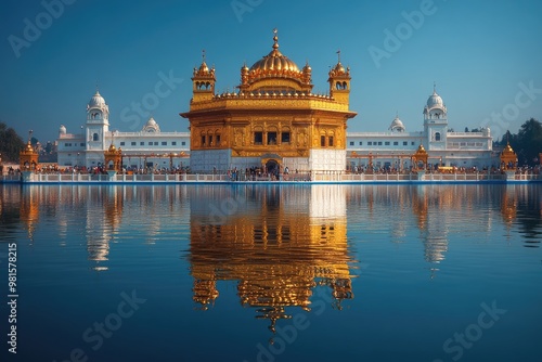 Golden Temple (Harmandir Sahib): The Sacred Sikh Gurdwara in Amritsar, Punjab, India