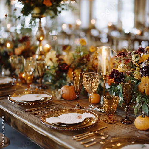 Nature-Inspired Autumn Wedding