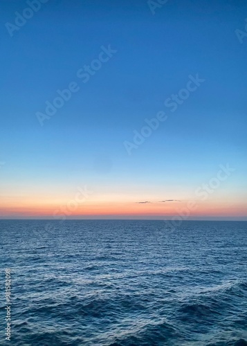 Sunset on the North Sea