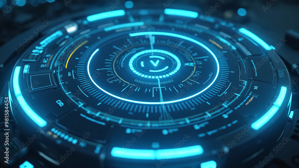 Futuristic Digital Interface Futuristic Digital Interface