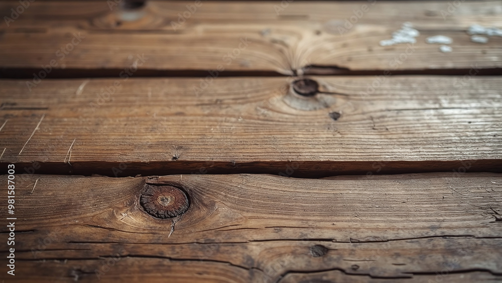 Obraz premium Horizontal Wooden Planks