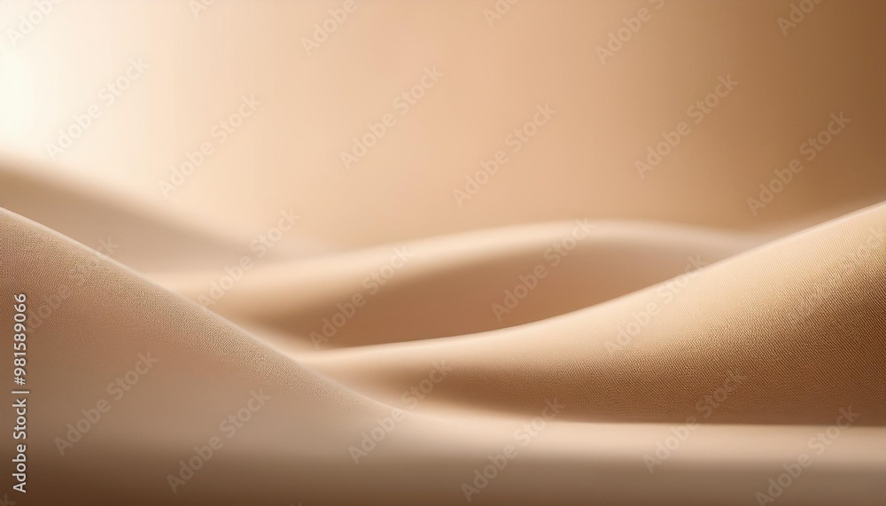 Warm beige plain background with gentle depth of field for a cozy look Warm beige plain background with gentle depth of field for a cozy look