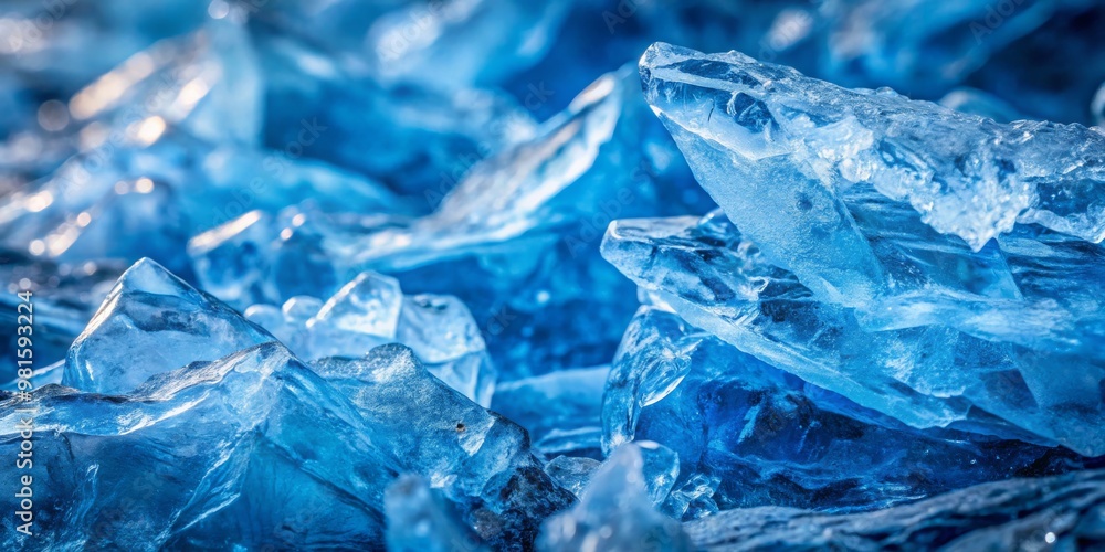 Close-up of a Cluster of Blue Ice Crystals, Macro Photography, Cold, Abstract Texture, Ice Crystals, Texture, Abstract Close-up of a Cluster of Blue Ice Crystals, Macro Photography, Cold, Abstract Texture, Ice Crystals, Texture, Abstract