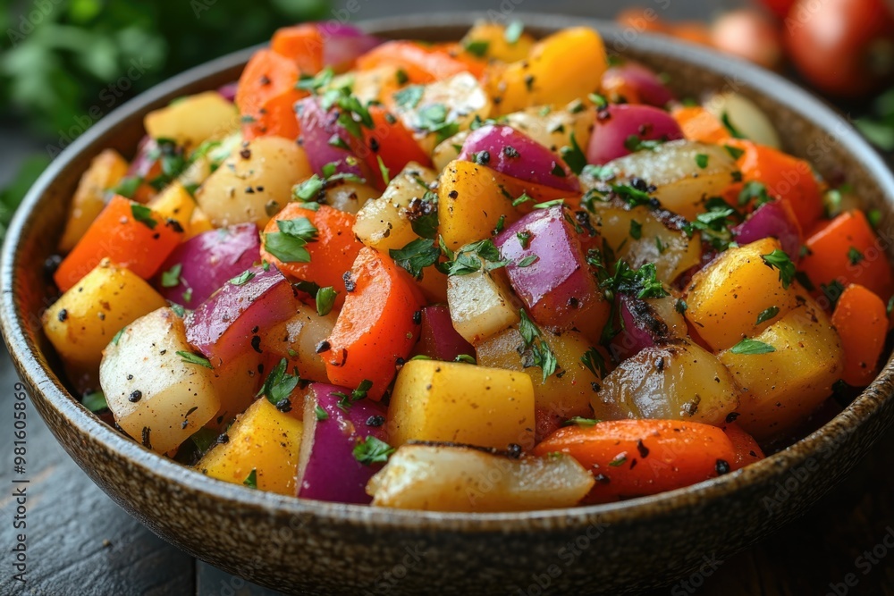 Vibrant Vegetable Stir-Fry: A Colorful and Nutritious Delight for Your Dinner Table Vibrant Vegetable Stir-Fry: A Colorful and Nutritious Delight for Your Dinner Table