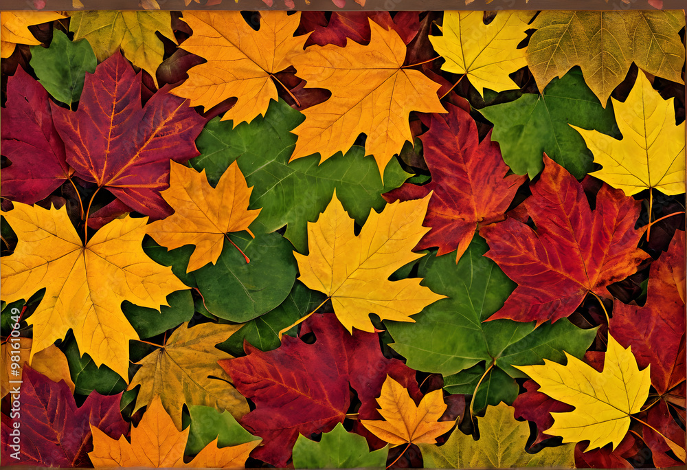 Detailed Realistic Autumn Leaves with Rich Tapestry of Fall Colors
Detailed Realistic Autumn Leaves with Rich Tapestry of Fall Colors