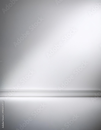 Wallpaper Mural Plain white simple background with depth of field for a clean and minimalist design Torontodigital.ca