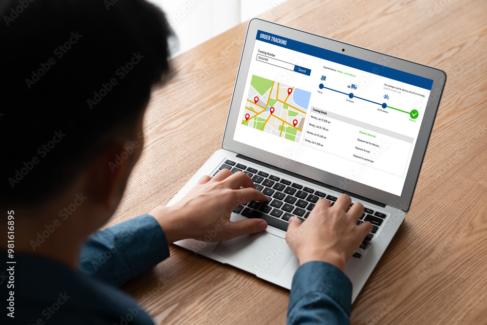 Delivery tracking system for e-commerce and modish online business to timely goods transportation and delivery Delivery tracking system for e-commerce and modish online business to timely goods transportation and delivery