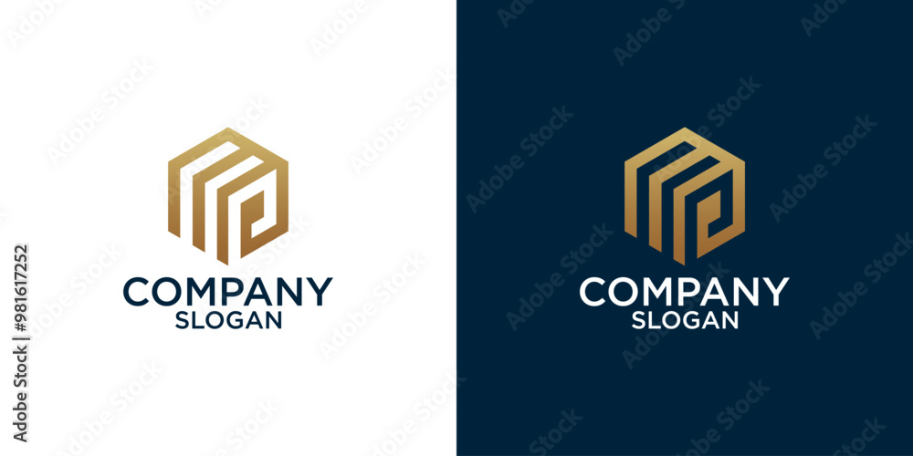 initial p abstract monogram logo design vector initial p abstract monogram logo design vector