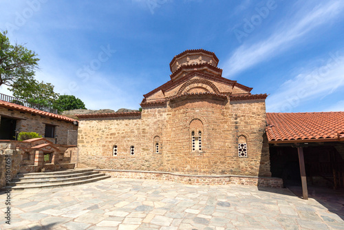 Panoramic view of Meteora Monasteries, Greece