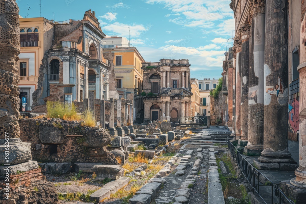 Explore the ancient Roman ruins in Catania, where history and mythology intertwine amidst stunning architecture Explore the ancient Roman ruins in Catania, where history and mythology intertwine amidst stunning architecture