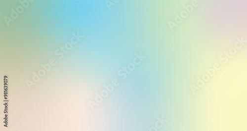 Pastel blur smooth blend gradient color background EPS vector file for versatile design