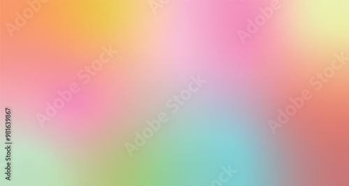 Pastel blur smooth blend gradient color background EPS vector file for versatile design