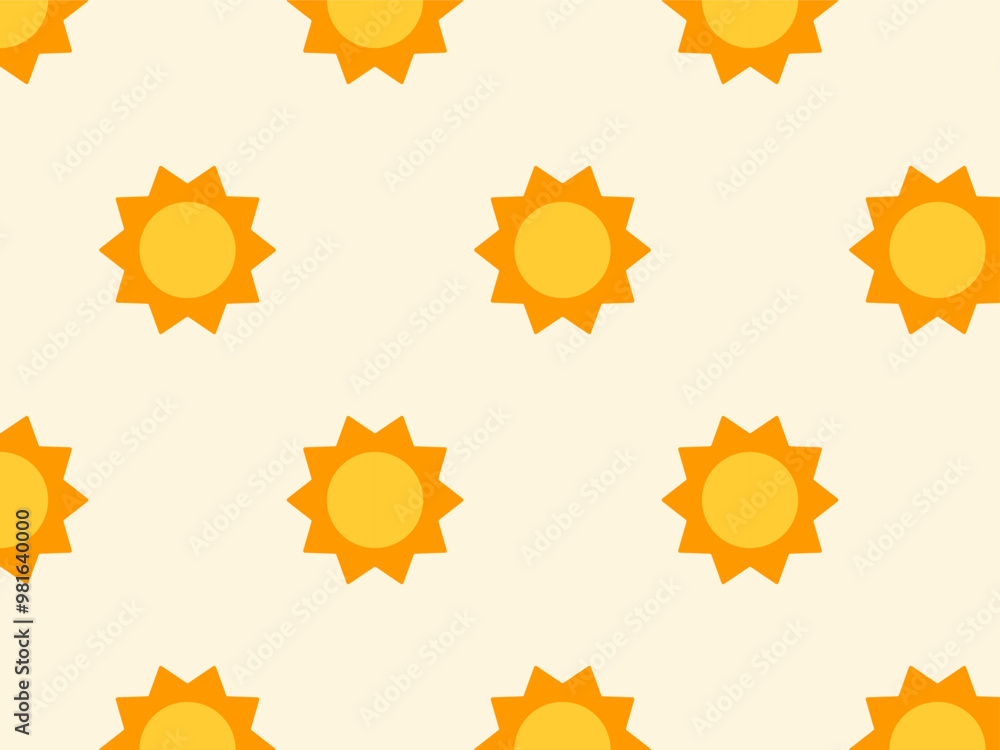Seamless pattern sun. Vector illustration Seamless pattern sun. Vector illustration