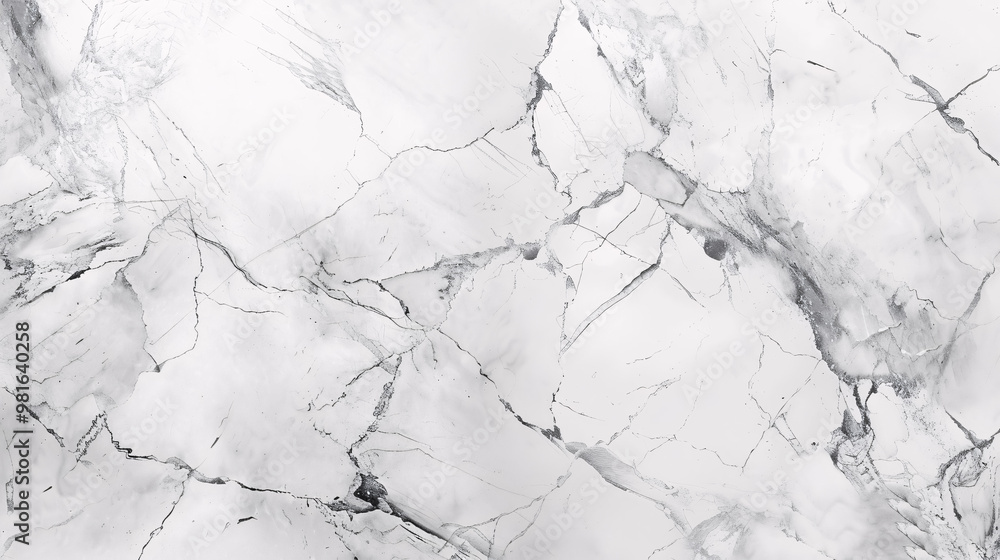 Obraz premium White and gray marble background with a luxurious pattern texture, high resolution for design artwork. Natural stone tiles.