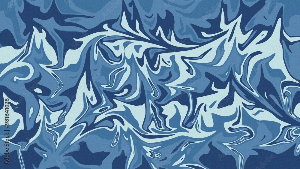 Midnight blue, blue gray, dark blue, baby blue gradient background with noise. Abstract wavy liquid background, saturated vivid color blend. Modern design template for poster, banner, brochure, flyer Midnight blue, blue gray, dark blue, baby blue gradient background with noise. Abstract wavy liquid background, saturated vivid color blend. Modern design template for poster, banner, brochure, flyer