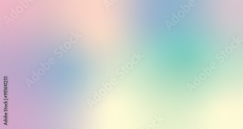 Pastel blur smooth blend gradient color background EPS vector file for versatile design