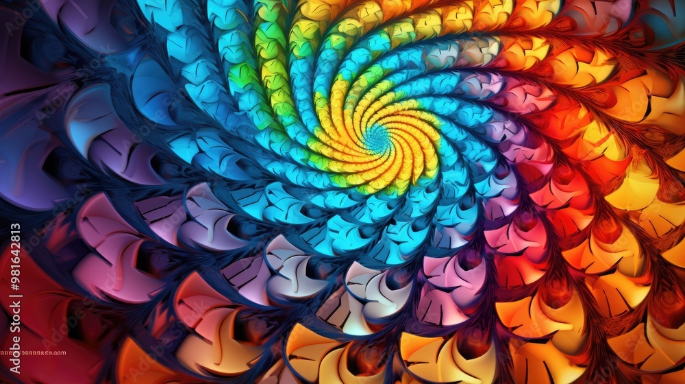 A vibrant and abstract swirl of colors creates a mesmerizing visual experience. A vibrant and abstract swirl of colors creates a mesmerizing visual experience.