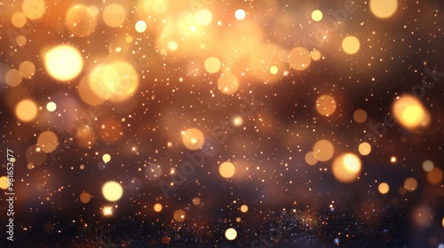 Golden Bokeh Lights