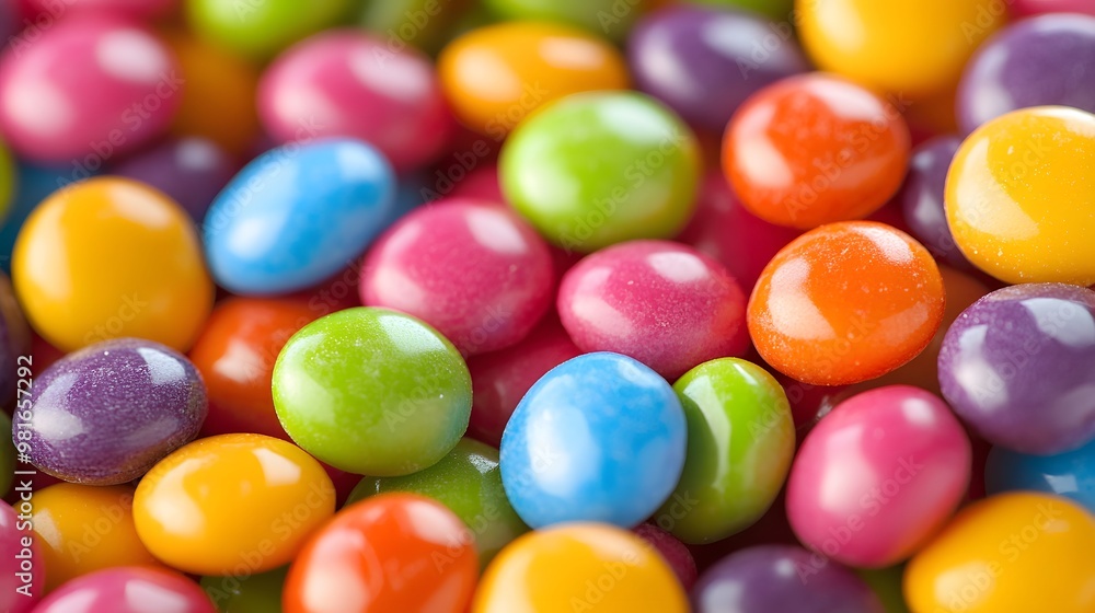 Closeup of colorful gumball candies background
Closeup of colorful gumball candies background