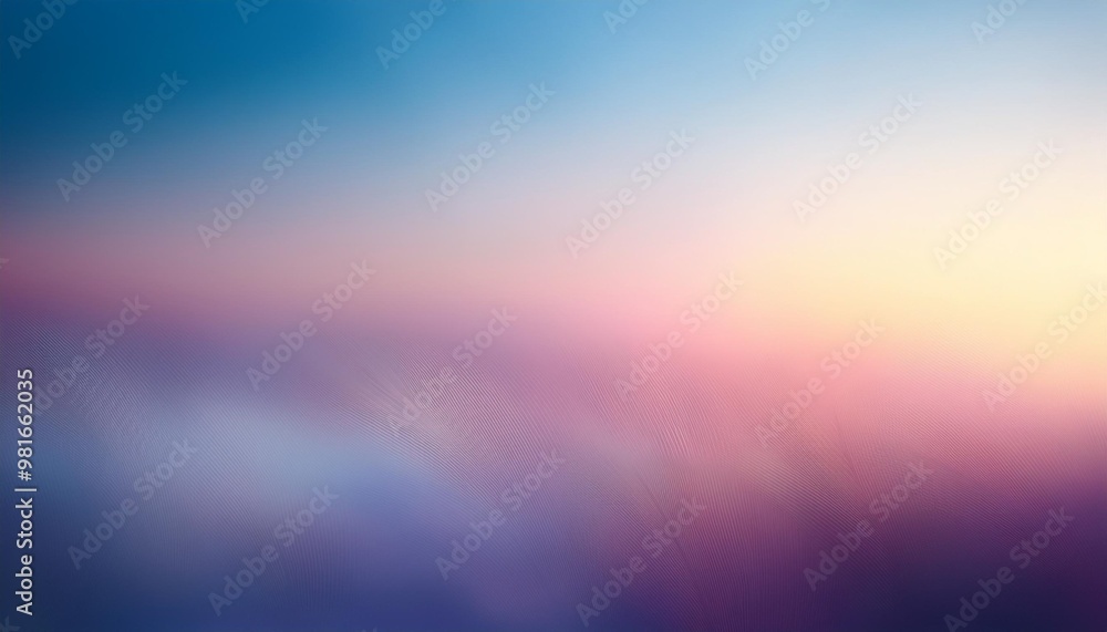 Fototapeta premium Soft gradient aesthetic background with depth of field for a dreamy and ethereal feel