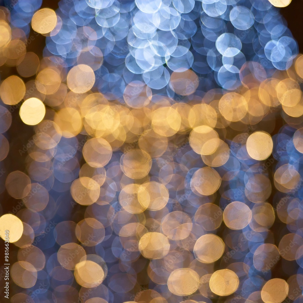 Blurry lights with depth of field creating a dreamy abstract background Blurry lights with depth of field creating a dreamy abstract background