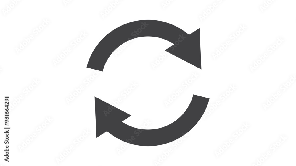 Refresh Icon Glyph Style, ui icon,graphic icon, Direction Icon. Refresh Icon Glyph Style, ui icon,graphic icon, Direction Icon.