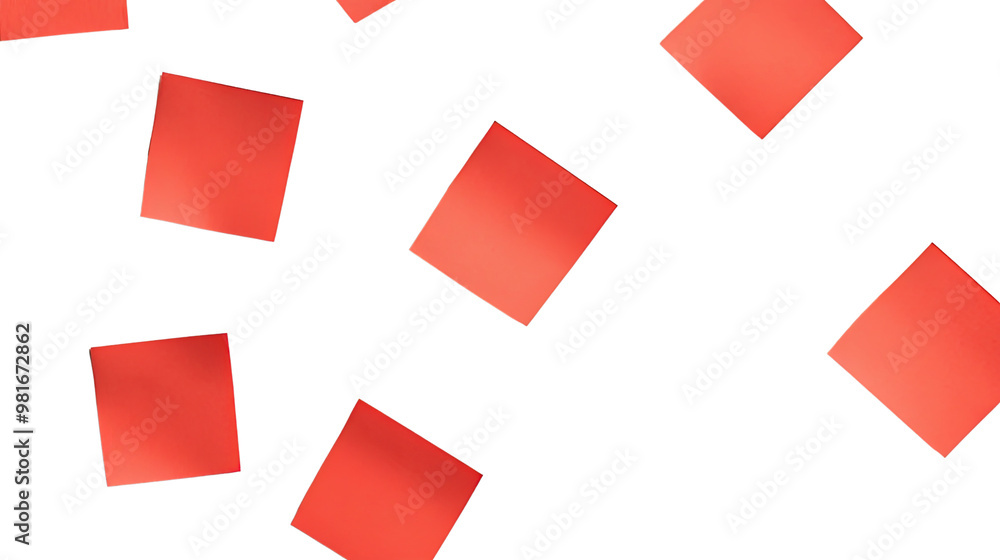 sticky notes on a white transparent background sticky notes on a white transparent background