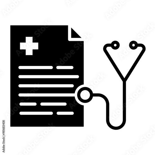 Medical Diagnosis icon, Medical, health