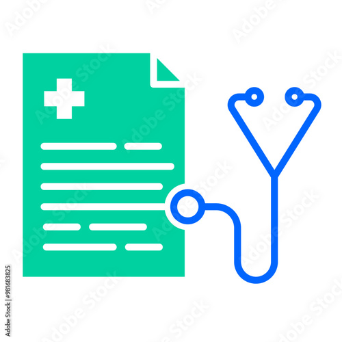 Medical Diagnosis icon, Medical, health