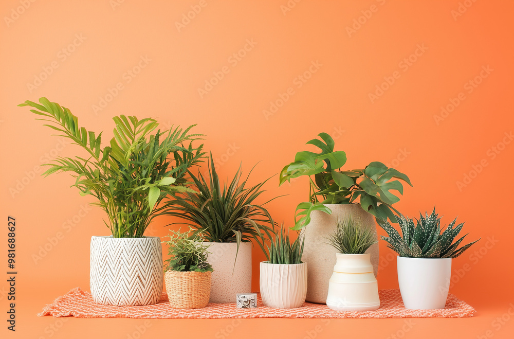 Hip Container Filled with Eclectic Home Decorations: Trendy Interior Design Elements Hip Container Filled with Eclectic Home Decorations: Trendy Interior Design Elements