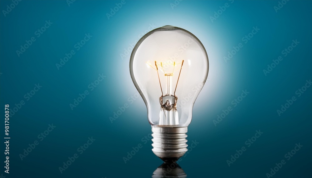 light bulb on black background light bulb on black background