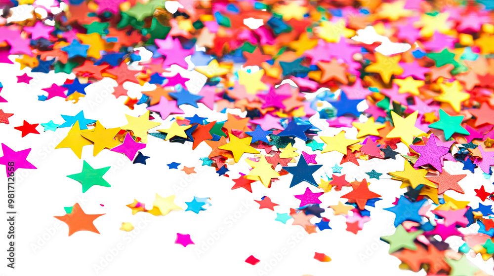 Heart confetti on a white transparent background Heart confetti on a white transparent background