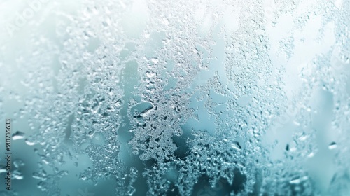 Frosted glass texture with a semi-translucent 