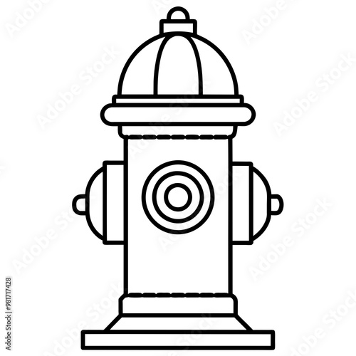 illustration of an lamp on white