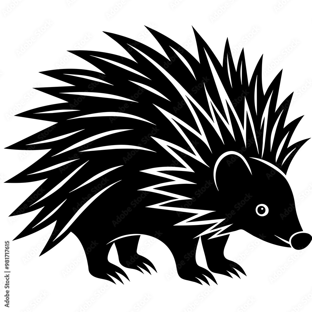 illustration of a hedgehog illustration of a hedgehog