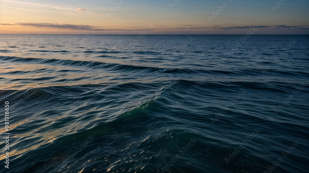 Obraz premium sunset over the sea