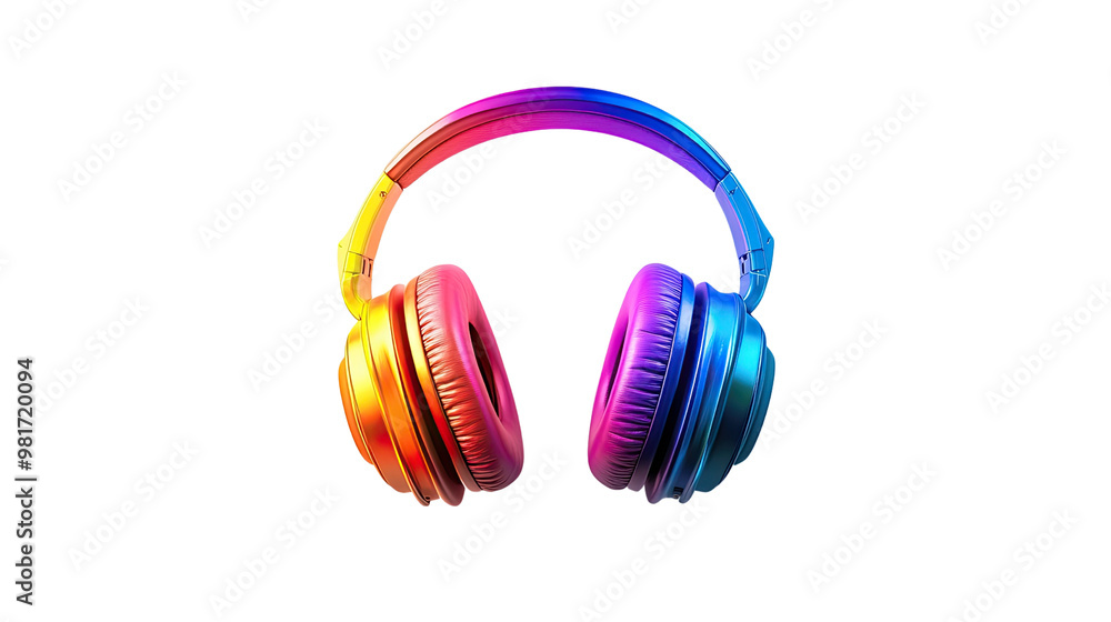 headphones on a white transparent background headphones on a white transparent background
