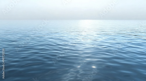 Calm water surface texture with gentle ripples and reflections for serene backgrounds